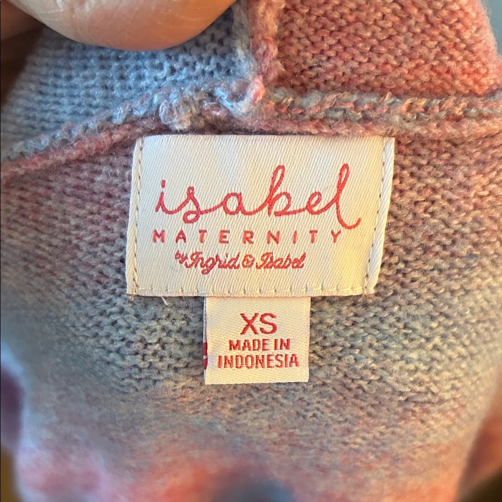 Isabel Maternity by Ingrid & Isabel Colorful Knit Sweater